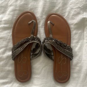 Jessica Simpson style sandal flat